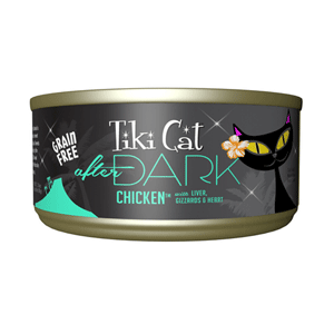 Tiki Cat After Dark Chicken Canned Cat Food Tiki Cat, After Dark, Chicken, Canned, Cat Food